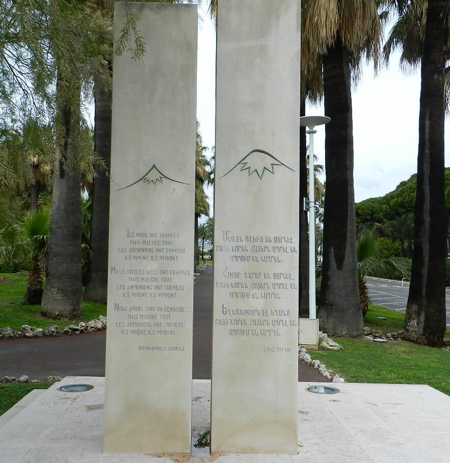 Mémorial du génocide à Cannes